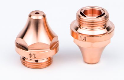 Cutting Nozzle Double Layer D15 H18 M11 Ref. CN053_Raytools_Bevel