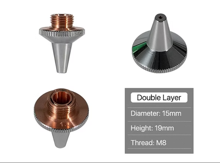 Cutting Nozzle Double Layer D15 H19