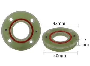 DNE Insulating Ring-2500 Max Diameter: 43mm; Min Diameter: 40mm;  Height: 7mm