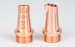 SUP Welding Nozzle Height: 35 mm Thread: M16*1 Hole Dia.: 1.2/1.6/2.0mm (Ref.: 016)