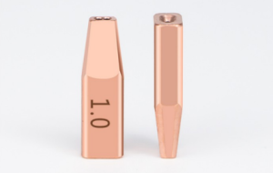 SUP Welding/Wire Feeding Nozzle Height: 25 mm Width7.5mm Hole Dia.:0.8/1.0/1.2/1.6/2.0mm (Ref.: 020)